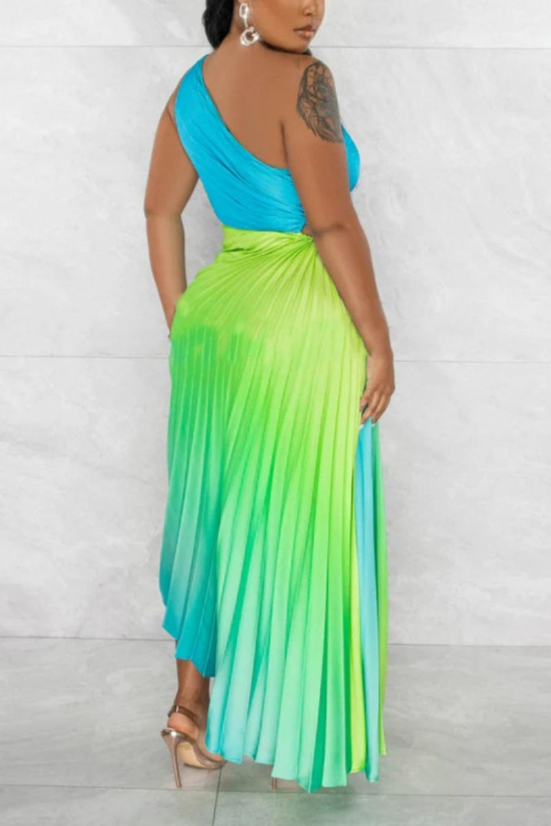 Vacay Vibes Pleated Maxi Dress