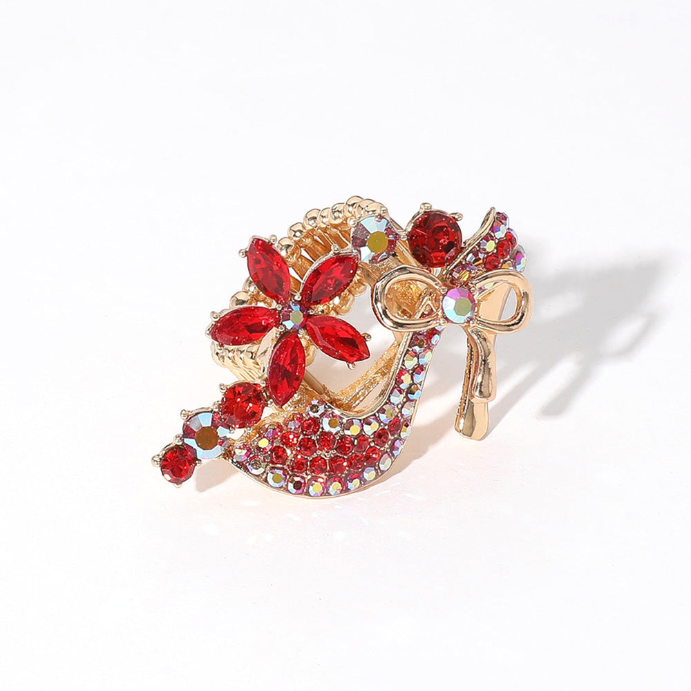 High Heel Flower Ring