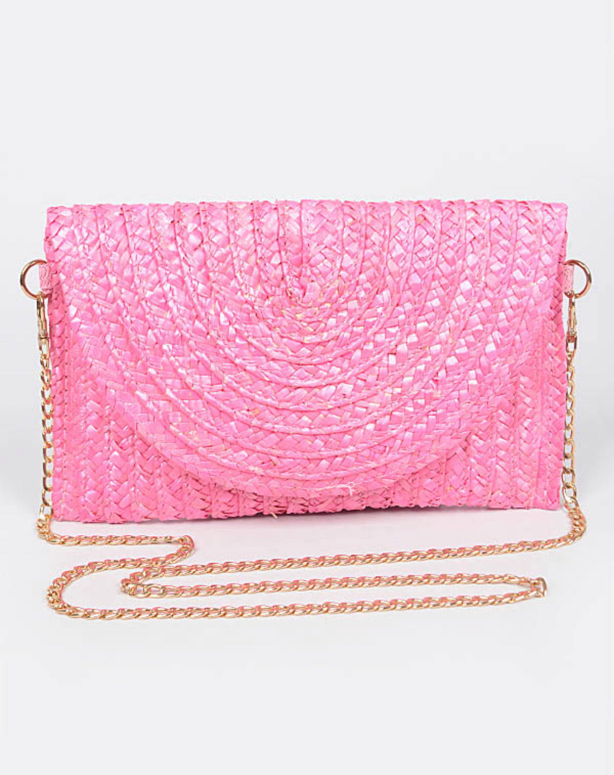 Straw Fashion Clutch