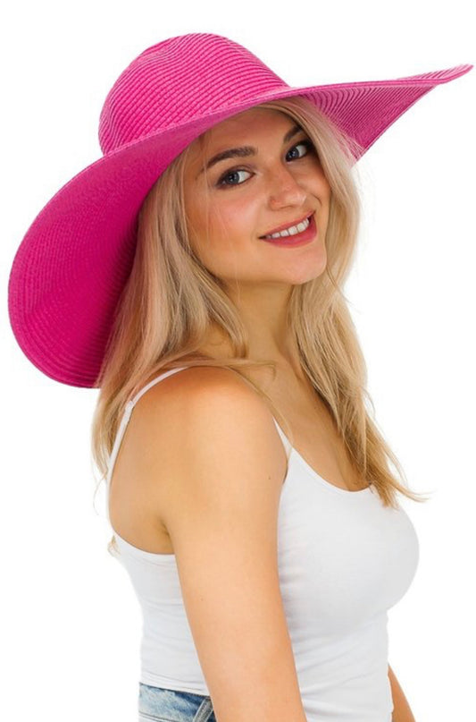 Beach Babe Straw Sun Hat