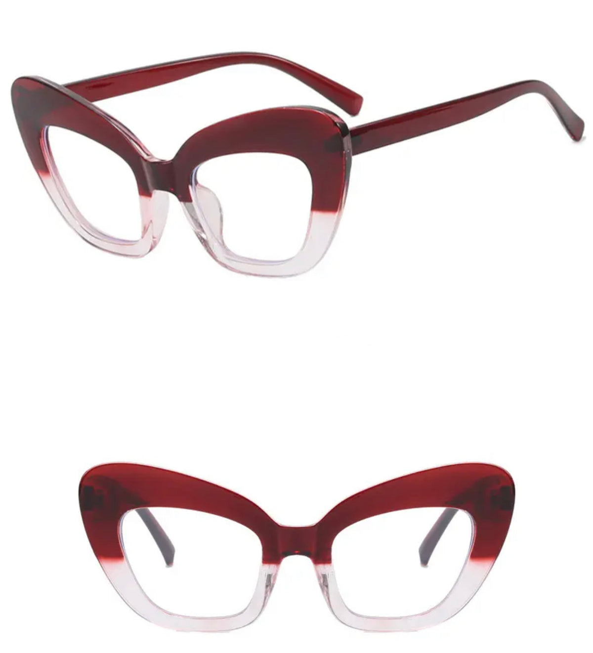 Nikki Eyeglass Frames (Clear Lens)