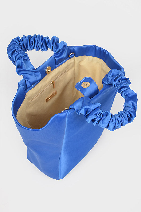 Satin Tote Handbag