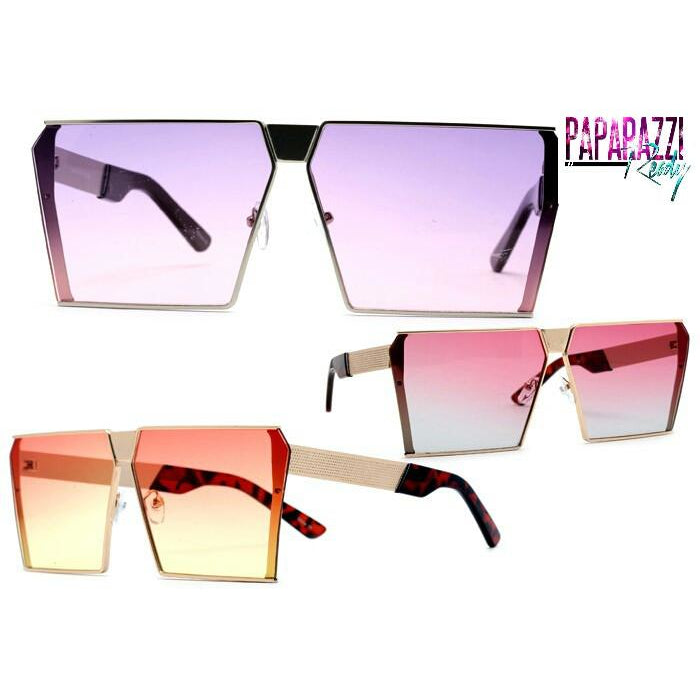 ombre sunglasses, flat top sunglasses, aviator, ombre aviator, oversized aviator sunglasses