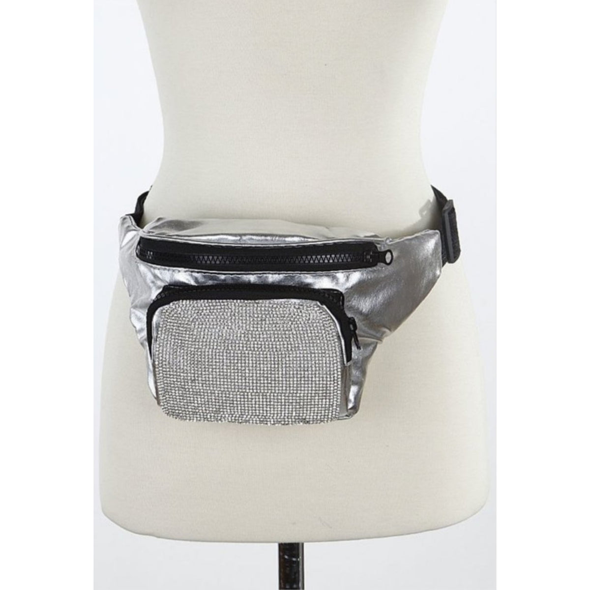 Rhinestone Embellished Fanny Pack