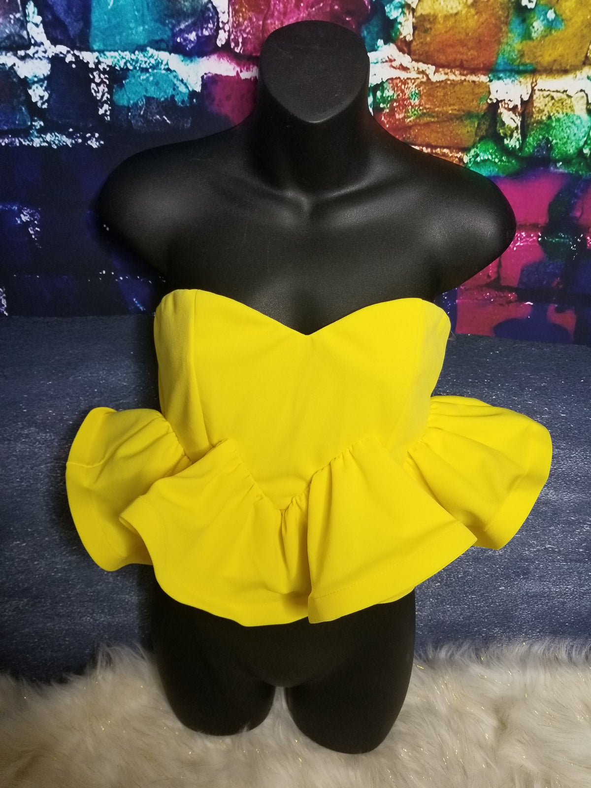 Tulip Ruffle Crop Top