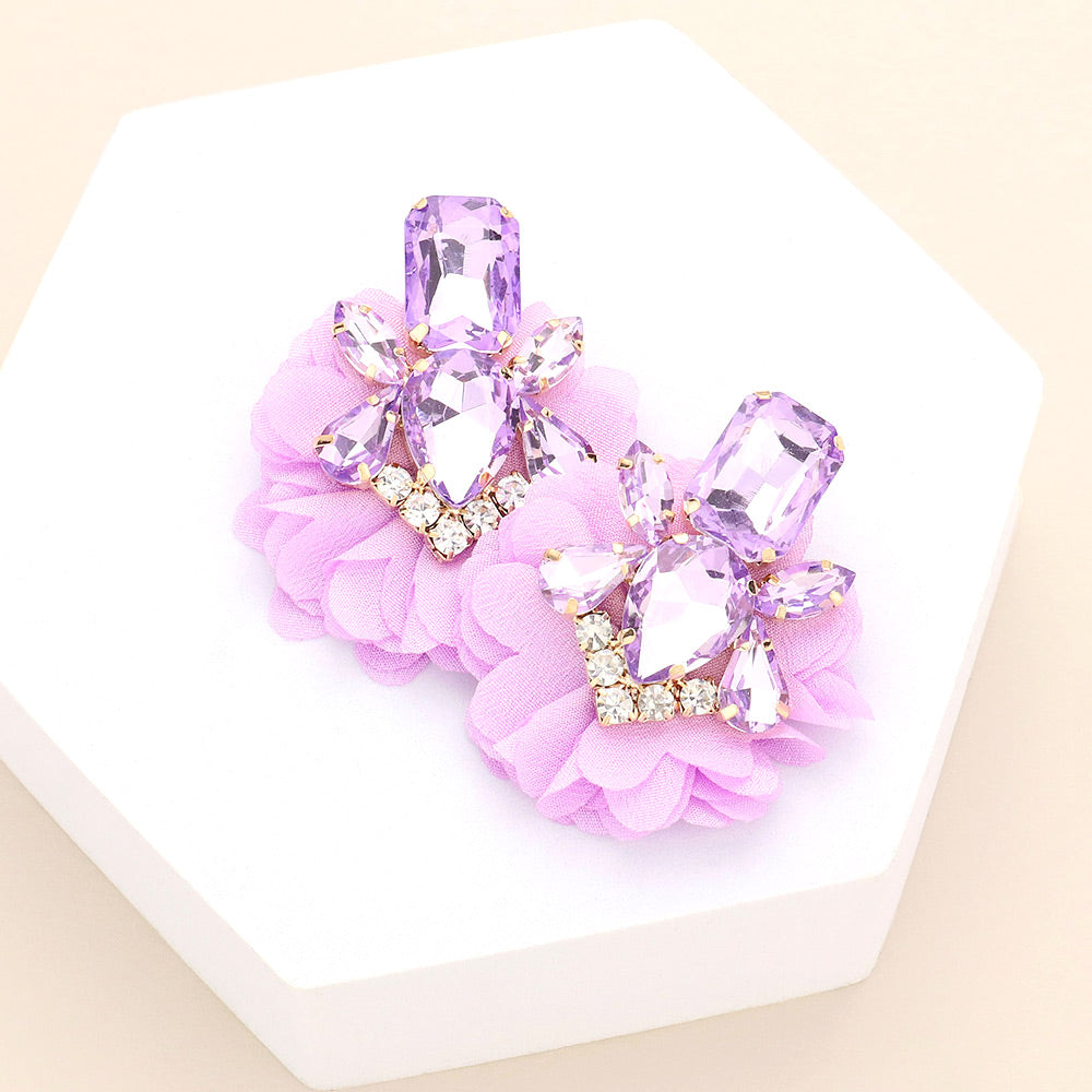 Floral Fashion Stud Earrings