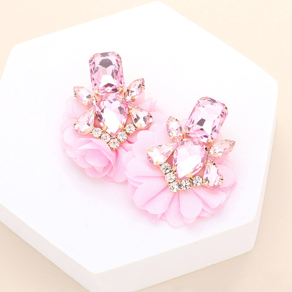 Floral Fashion Stud Earrings