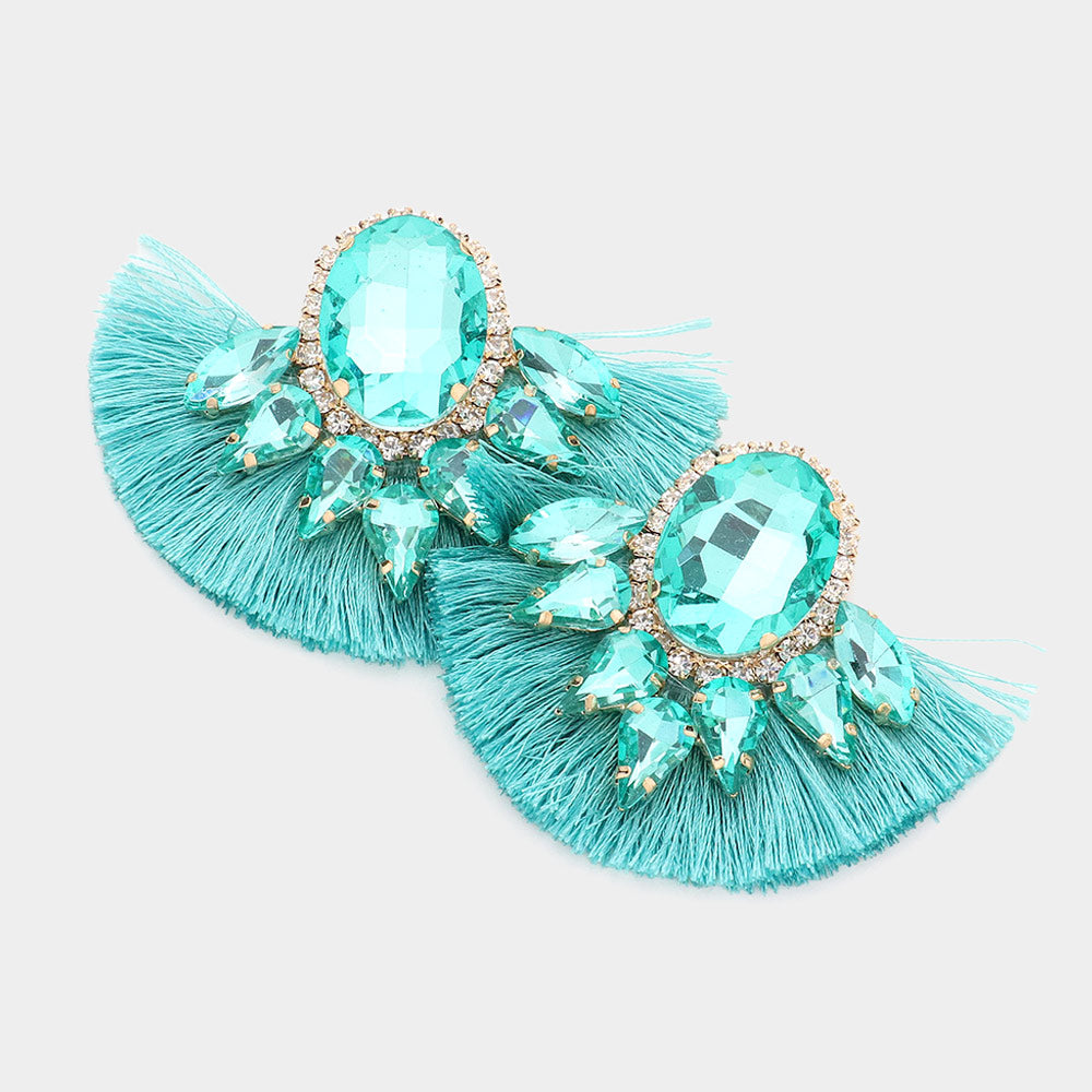 Fan Girl Tassel Earrings