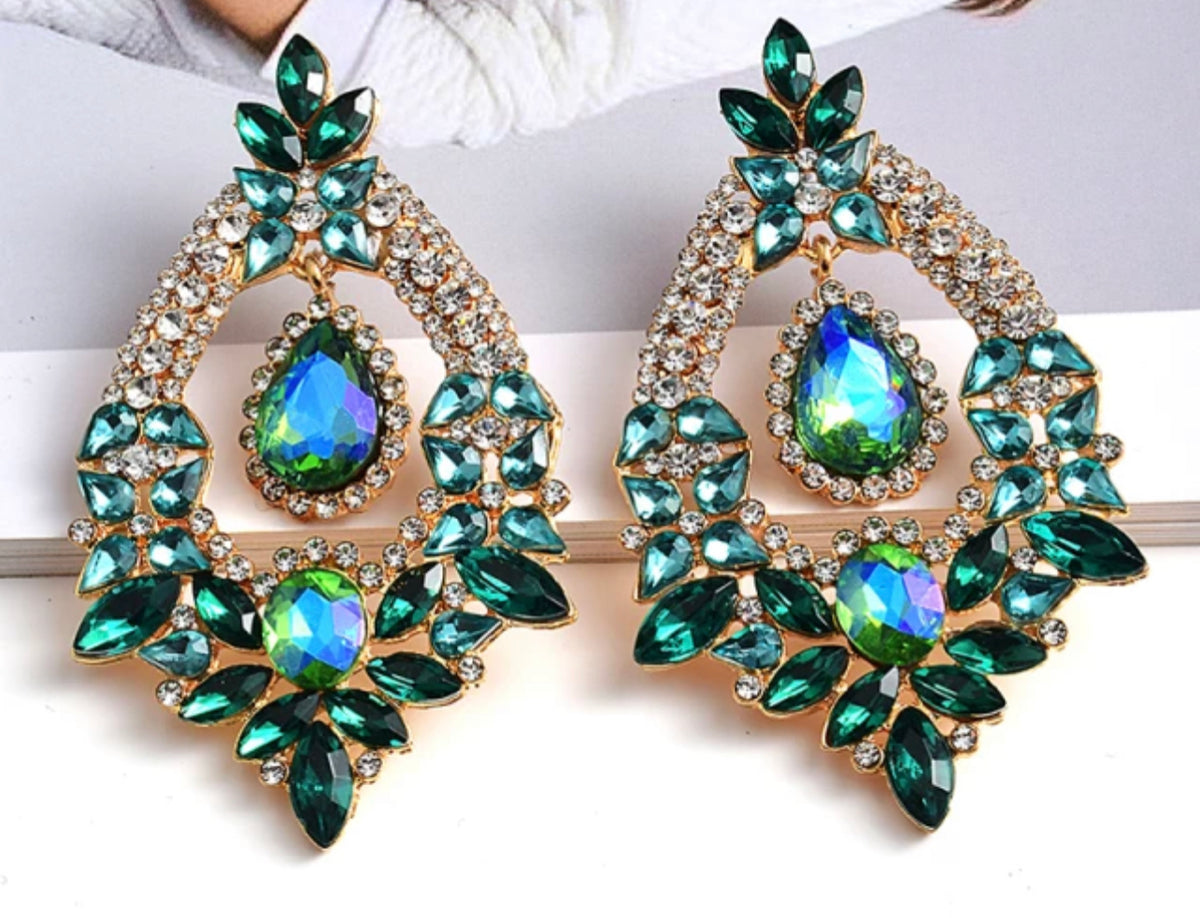 Sasha Crystal Earrings