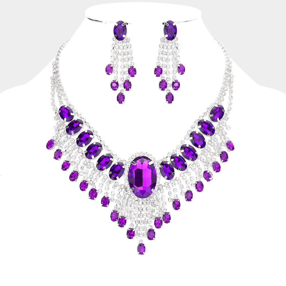 Valerie Chandelier Necklace Set