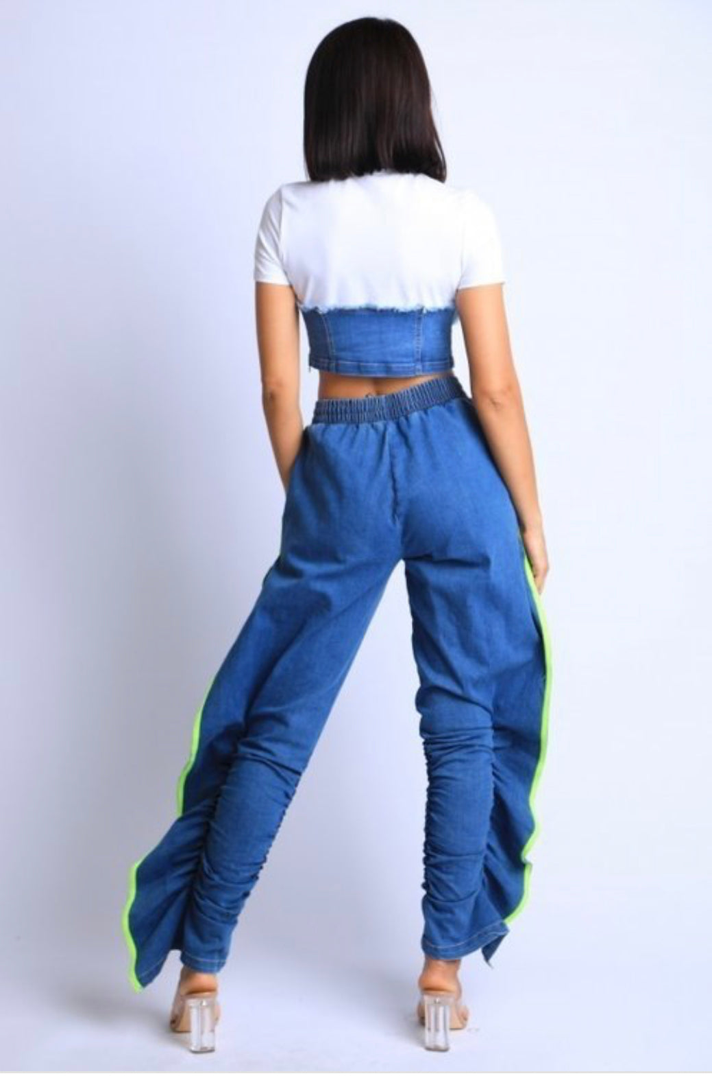 Fly Society 2pc Denim Set