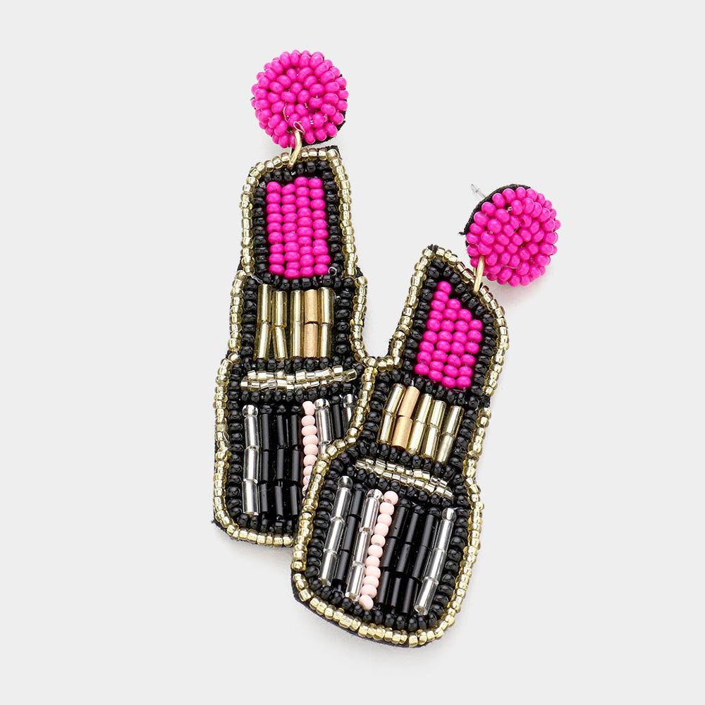 Lipstick Junkie Earrings