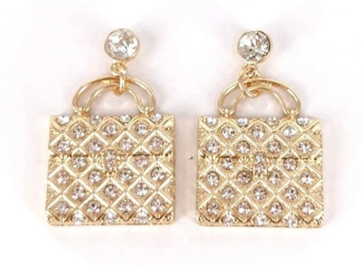 Handbag Earrings