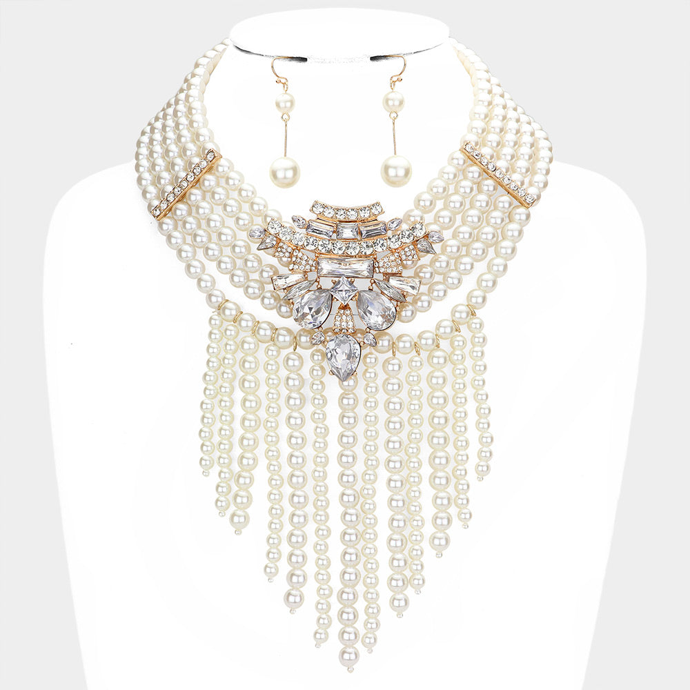 Pearl Luxe Necklace Set