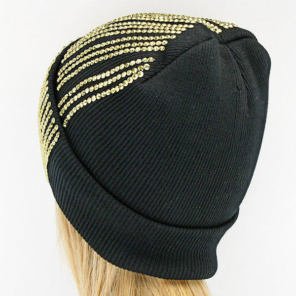 Crystal Beanie Cap