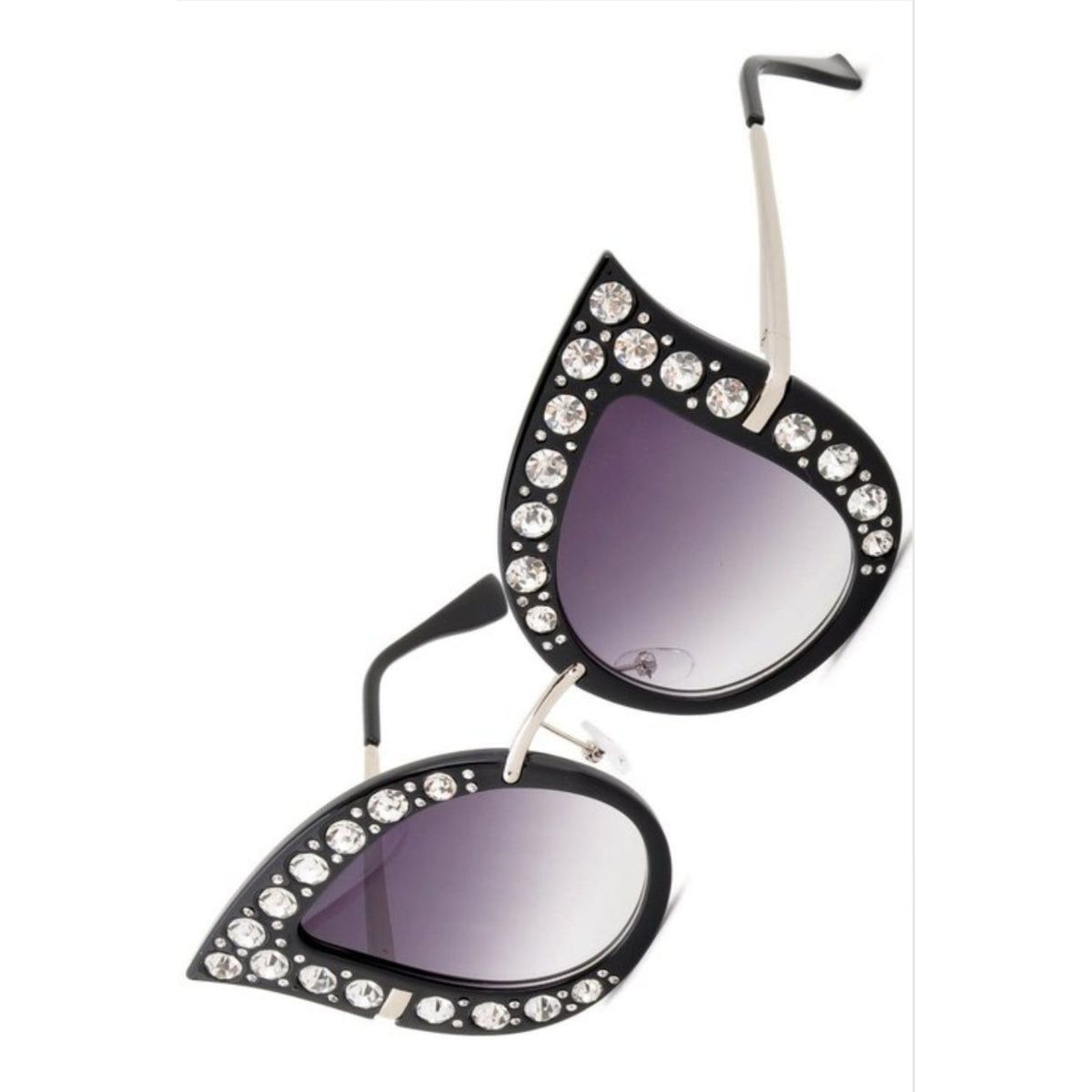 Rhinestone Butterfly Sunglasses