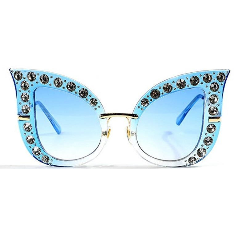 Rhinestone Butterfly Sunglasses