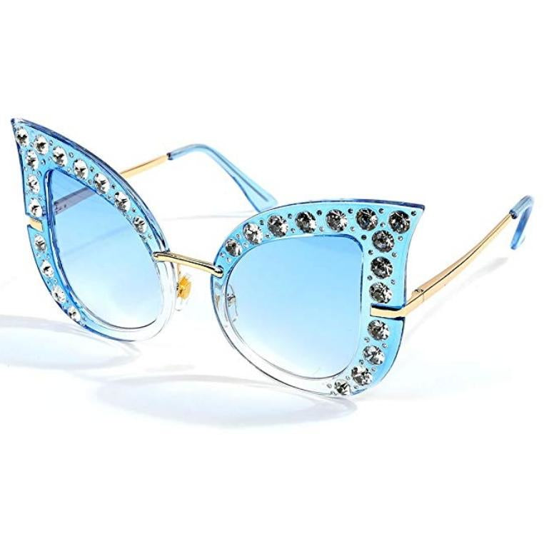 Rhinestone Butterfly Sunglasses