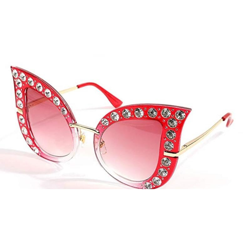 Rhinestone Butterfly Sunglasses