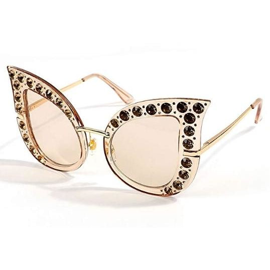 Rhinestone Butterfly Sunglasses