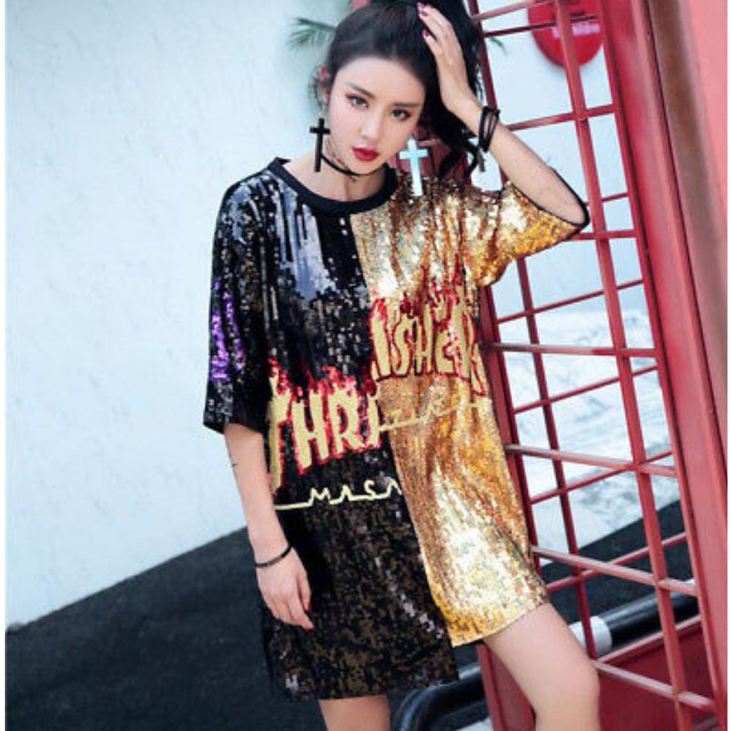 Thrasher Sequin Tunic