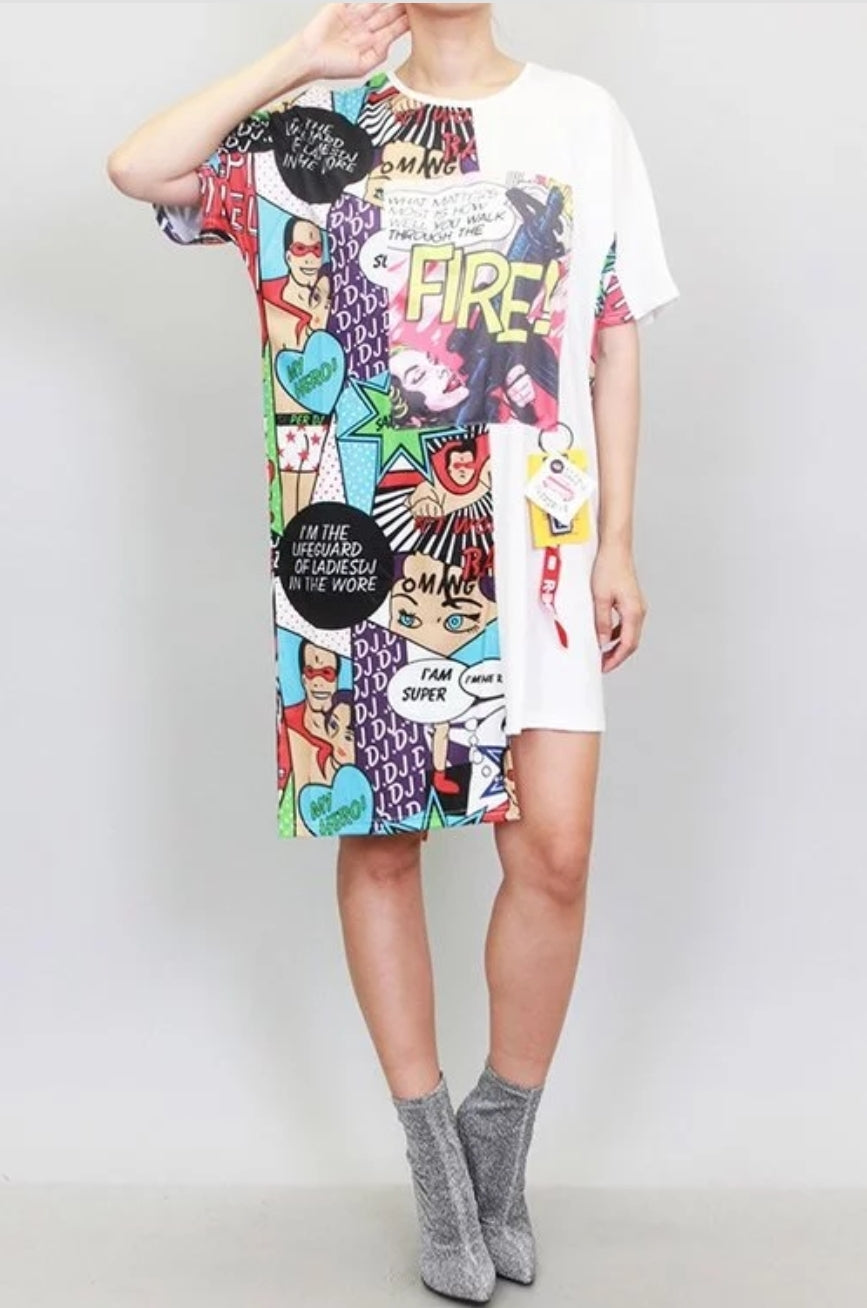 Comic-Con Shirt Dress