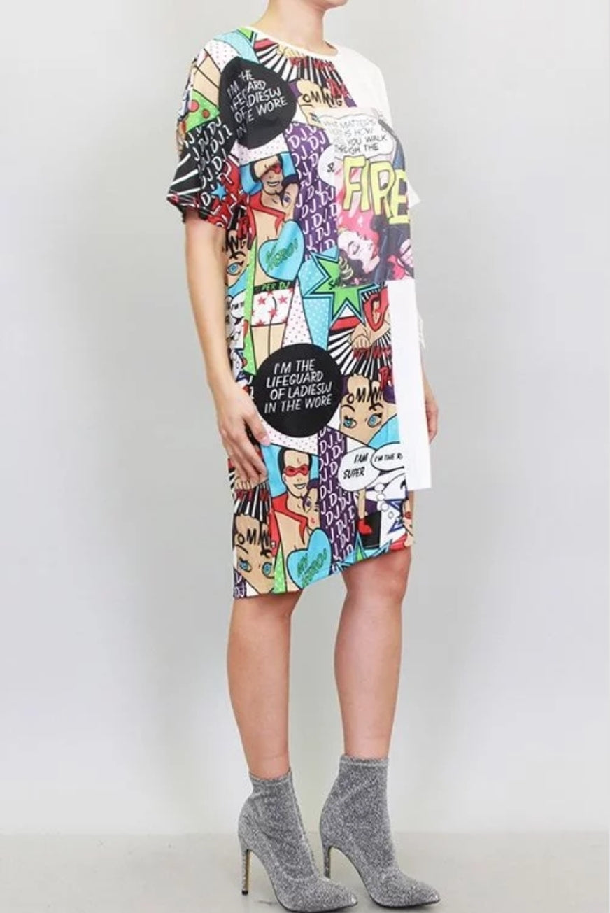 Comic-Con Shirt Dress